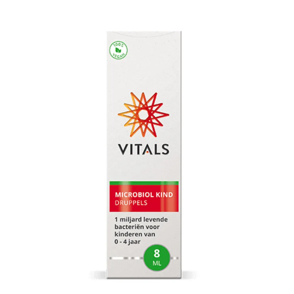 Vitaminen & Supplementen|Speciale Bestanddelen<Vitals Microbiol Kind 0-4 Jaar Druppels 8 ml