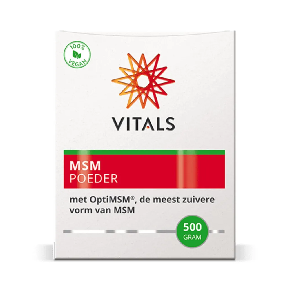 Hot Msm Poeder 500 gr Mineralen