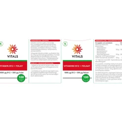 Outlet Vitamine B12 Met Folaat 100 zuigtabletten Vitaminen