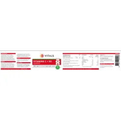 Vitaminen<Vitals Vitamine C + D3 Gummies 60 gummies