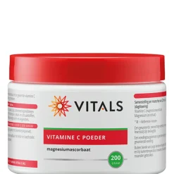 Vitaminen<Vitals Vitamine C Poeder Magnesium Ascorbaat 200 gr