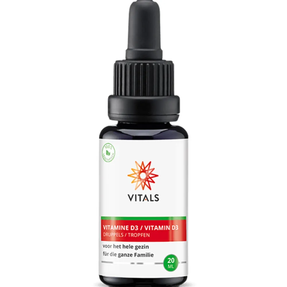 Discount Vitamine D3 Druppels 20 ml Vitaminen