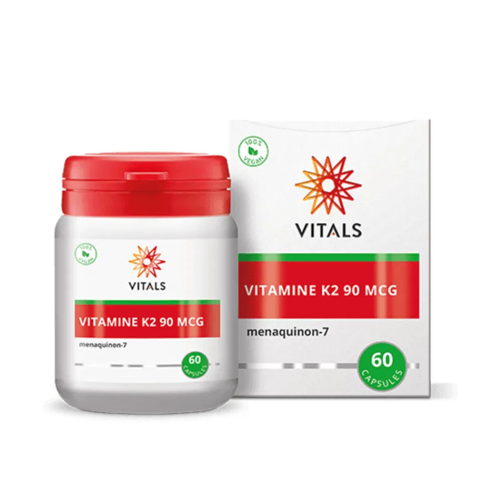 Vitamine K2 90mcg 60 capsules^Vitals Clearance