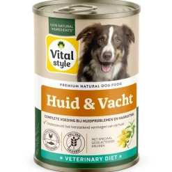 Hondenvoer<Vitalstyle Hondenvoer Blik Huid & Vacht 400 gr
