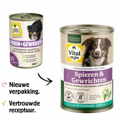 Hondenvoer Blik Spier & Gewrichten 400 gr^Vitalstyle