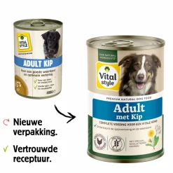 Hondenvoer<Vitalstyle Hondenvoer Blik Kip 400 gr