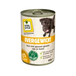 Hondenvoer Blik Overgewicht 400 gr^Vitalstyle Online