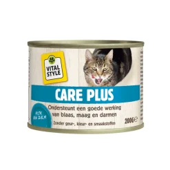 Kattenvoer<Vitalstyle Kattenvoer Blik Care Plus 200 gr