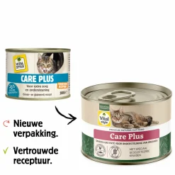 Kattenvoer<Vitalstyle Kattenvoer Blik Care Plus 200 gr