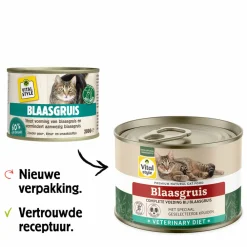 Kattenvoer<Vitalstyle Kattenvoer Blik Blaasgruis 200 gr