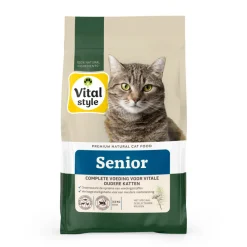 Kattenvoer<Vitalstyle Senior Kattenvoer 3,5 kg