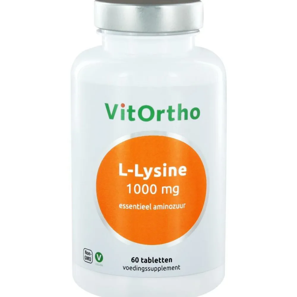 L-Lysine 1000 mg 60 tabletten^Vitortho