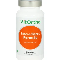 Organen<Vitortho Mariadistel Formule 60 vegacapsules