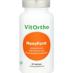 Voor Vrouw Of Man<Vitortho Menopauze Formule 60 vegacapsules
