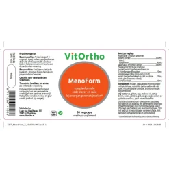 Voor Vrouw Of Man<Vitortho Menopauze Formule 60 vegacapsules