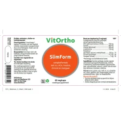 Sale SlimForm 60 vegacapsules Afslankpillen