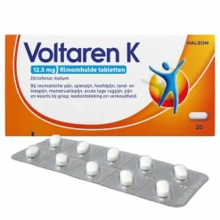 Sale K 12,5 mg Diclofenac kalium 20 tabletten Pijnstillend