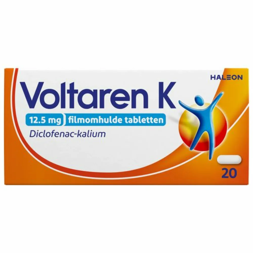 Sale K 12,5 mg Diclofenac kalium 20 tabletten Pijnstillend