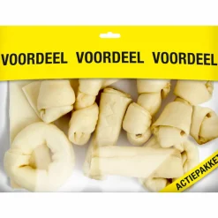 Snacks<Voskes Blanke Kauwkluiven Mix 420 gr