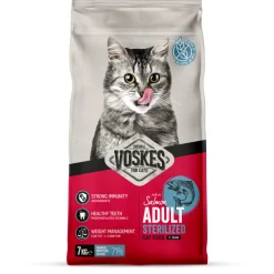 Kattenbrokken Sterilized Adult Zalm 7 kg^Voskes Best