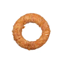 Snacks<Voskes Kauwring Runderhuid met Kip 19 cm