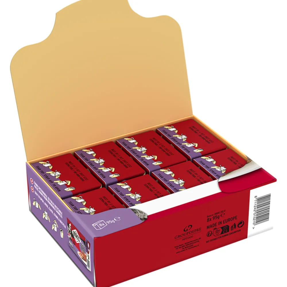 Original Paté Adult Iberisch Varken & Kalkoen & Pompoen 8 x 95 gr^Voskes Online