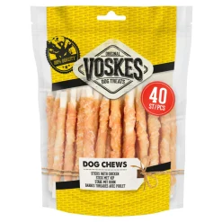 Snacks<Voskes Rawhide Kip Sticks 400 gr