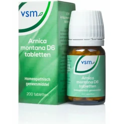 Homeopathische Geneesmiddelen Enkelvoudig<VSM Arnica Montana D6 200 tabletten