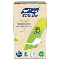 Intiemhygiëne<Vuokkoset Bio Inlegkruisjes Normal 26 stuks