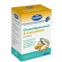 Groenlipmossel Curcum 60 capsules^Wapiti Clearance