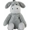 Warmteknuffel Ezel Ribstof 21 cm^Warmies New