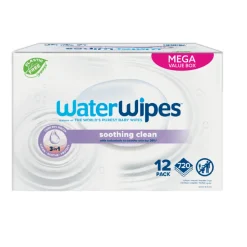 Billendoekjes Soothing 12x60 = 720 stuks^WaterWipes Best