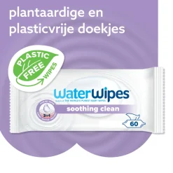 Billendoekjes Soothing 12x60 = 720 stuks^WaterWipes Best