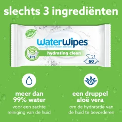 Billendoekjes Hydrating 12x60 = 720 stuks^WaterWipes Sale