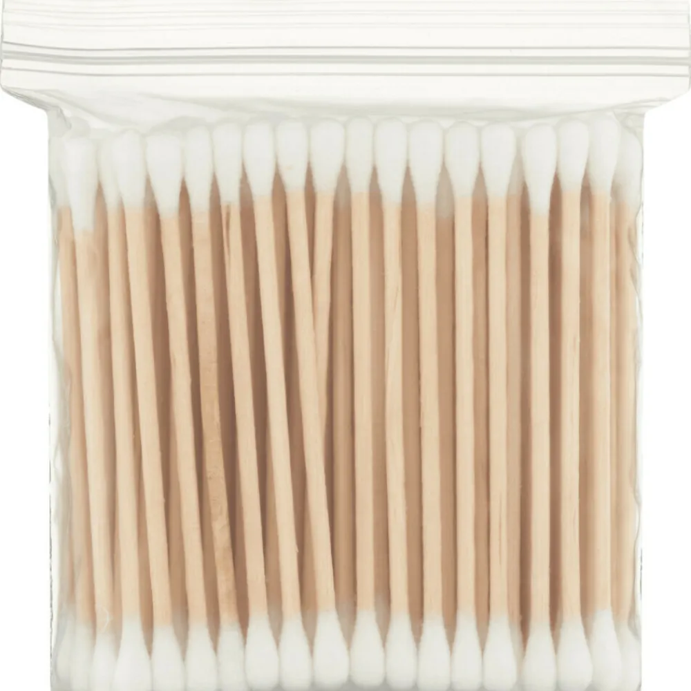 New Wattenstaafjes Hout in een Zakje 100 stuks Reiniging