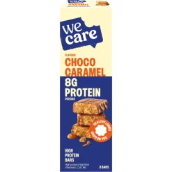 Snacks & Tussendoortjes<WeCare High protein Bars Choco Caramel 81 gr