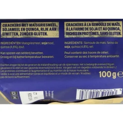 Snacks & Tussendoortjes<WeCare High Protein Crackers Quinoa 100 gr