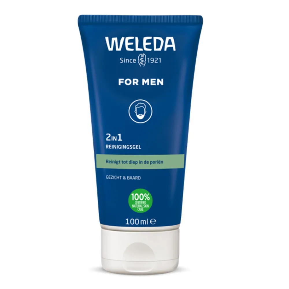 Reiniging<WELEDA Men 2-in-1 Reinigingsgel 100 ml
