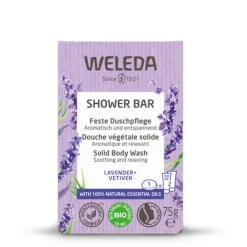 Bad & Douche<WELEDA Shower Bar Lavender + Vetiver 75 gr