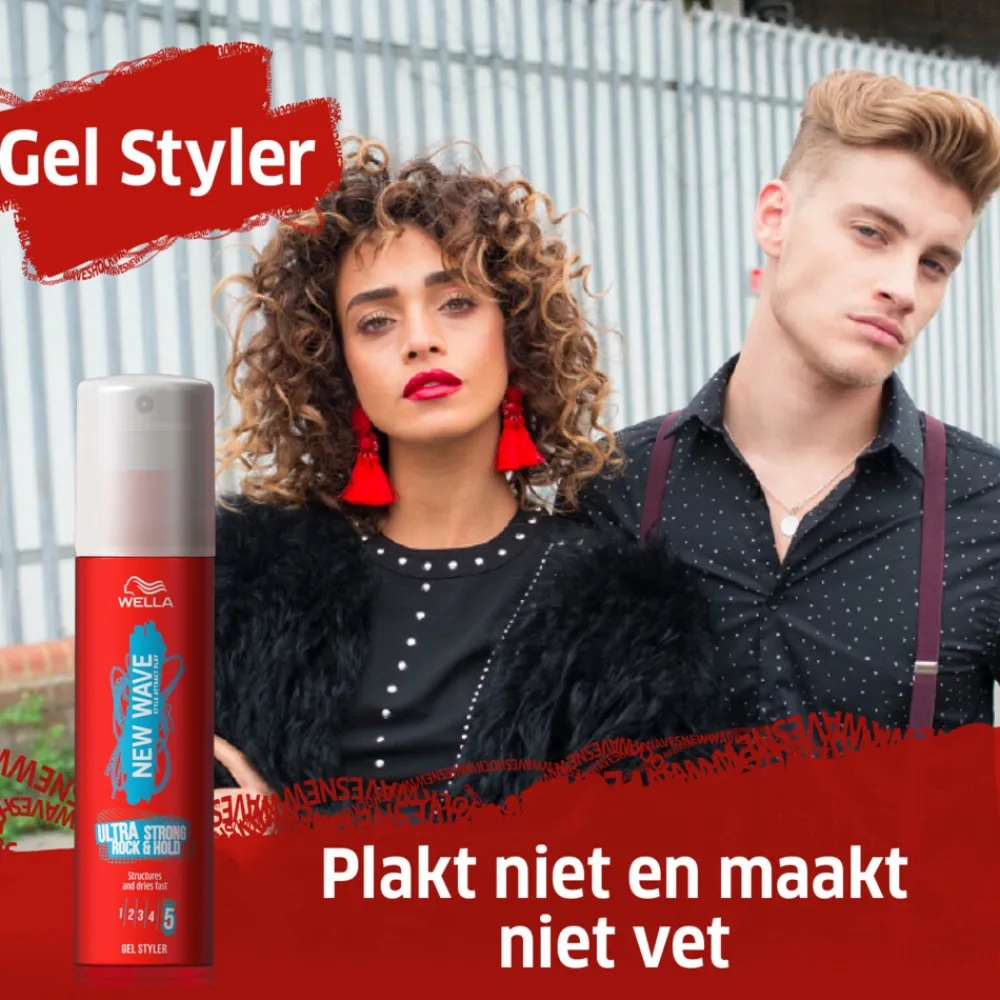 New Wave Rock & Hold Gel 100 ml^Wella Online