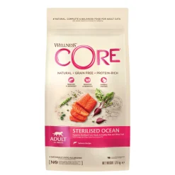Kattenvoer<Wellness Core Kattenvoer Sterilised Zalm 1,75 kg