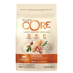 Kattenvoer<Wellness Core Kattenvoer Original Kalkoen - Kip 300 gr