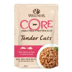 Discount Kattenvoer Tender Cuts Zalm - Tonijn 85 gr Kattenvoer
