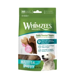 Week Bag Puppy Kauwsnack M - L 14 stuks^Whimzees New