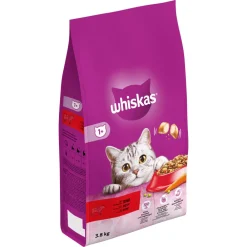 1+ Adult Katten Droogvoer Rund 3,8 kg^Whiskas Sale