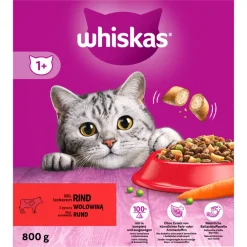 Discount 1+ Adult Katten Droogvoer Rund 800 gr Kattenvoer