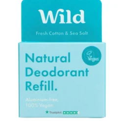 Deodorant<Wild Deodorant Navulverpakking Natural Fresh 40 gr