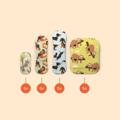 Hot Pleisters Kids Sensitive Animal Fun 20 stuks Pleisters