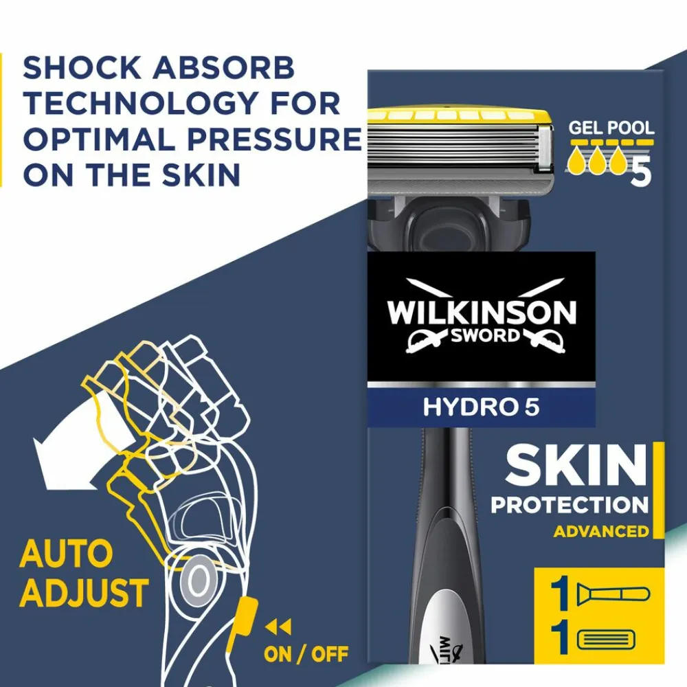 Hyrdo 5 Skin Protection Scheermes Advanced^Wilkinson Hot