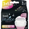 Discount Intuition 2 in 1 Navulmesjes Variety 4 stuks Heren Scheren & Ontharen